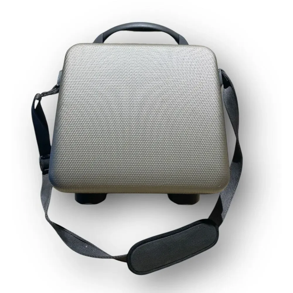 Delsey Hard Case Carry On‎ Luggage Shoulder Strap Combination Lock 13”x13”x8”